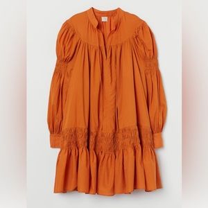 Smoked tunic dress